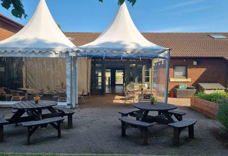 Gazebo hire at Bulwark community Centre